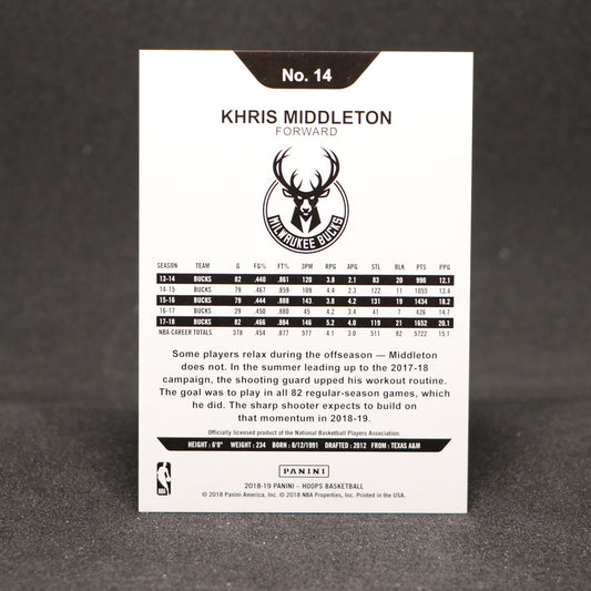 2018-19 Khris Middleton - Hoops Silver Foil /199