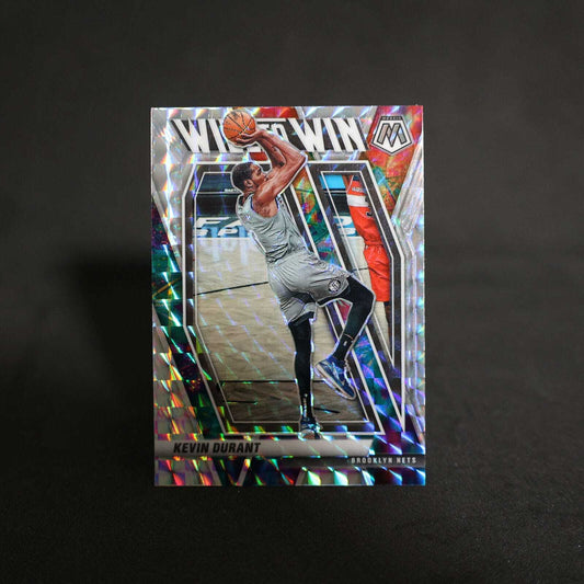 2020-21 Kevin Durant Mosaic Will To Win Silver Mosaic Prizm