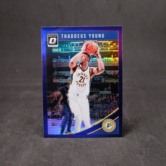 2018-19 Panini Donruss Optic Purple Prizm Thaddeus Young