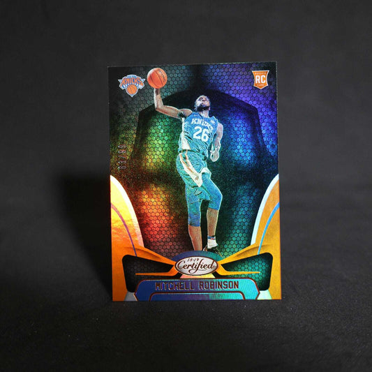 2018-19 Mitchell Robinson Certified Orange Rookie Card RC
