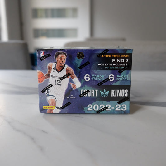 2022-23 Panini Court Kings Basketball International 6-Pack Blaster Box