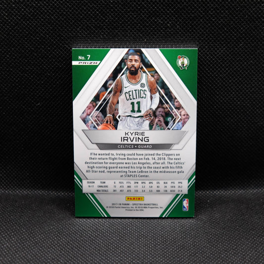 2017-18 Kyrie Irving Spectra SSP White Sparkle Prizm