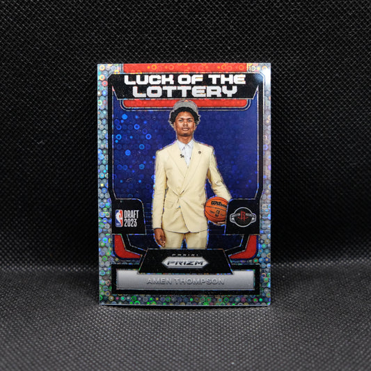 2023-24 Amen Thompson Prizm Luck Of The Lottery Fast Break Prizm RC