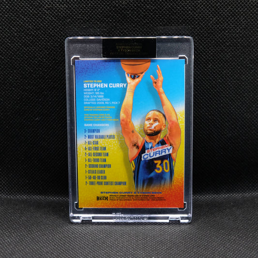 2021 Tyson Beck x Stephen Curry ICON Game Changer Limited To 200 Sealed