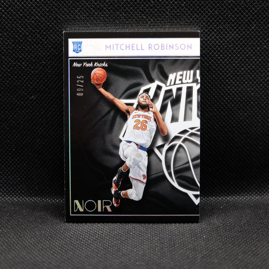 2018-19 Mitchell Robinson Noir #152 Association Edition Rookie Card /25