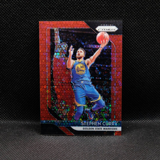 2018-19 Stephen Curry Prizm #222 Red Fast Break Prizm /125