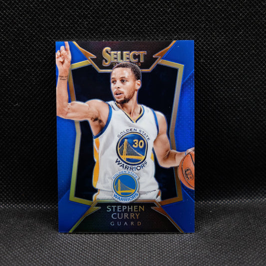 2014-15 Stephen Curry Select #1 Blue Prizm /249