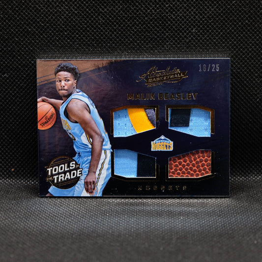 2016-17 Malik Beasley Absolute Tools Of The Trade Quad Patch Rookie /25