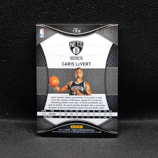 2016-17 Caris LeVert Totally Certified Red /199 Rookie Card