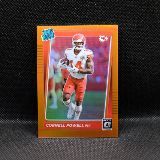 2021 Cornell Powell Donruss Optic Rated Rookie /199