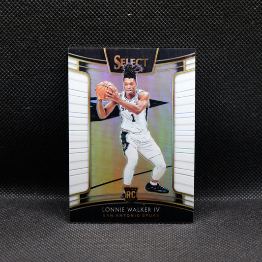 2018-19 Lonnie Walker IV Select #77 White Prizm /149 Rookie Card RC