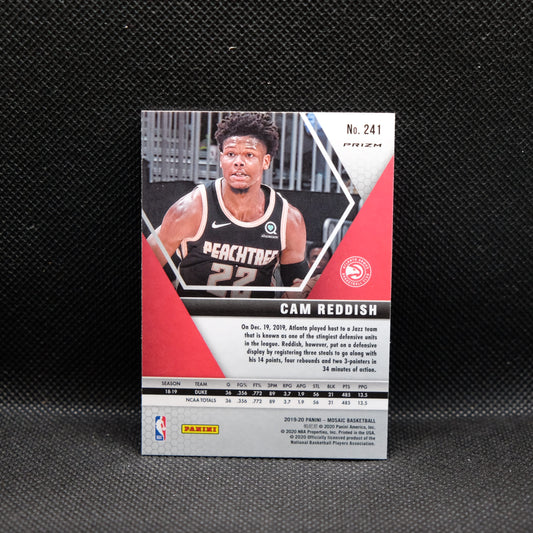 2019-20 Cam Reddish Mosaic #241 Pink Camo Rookie Card RC