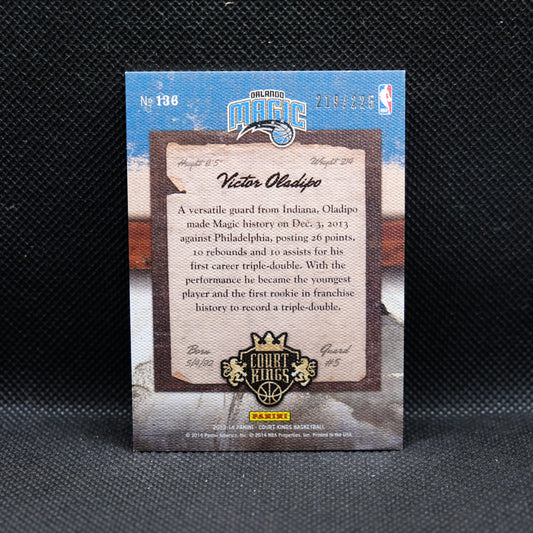 2013-14 Victor Oladipo Court Kings #136 Rookie Card /225
