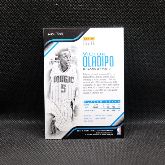 2015-16 Victor Oladipo Totally Certified #96 Blue /99