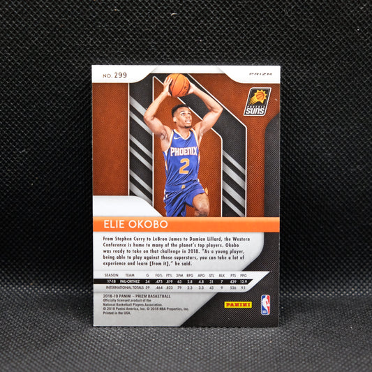 2018-19 Elie Okobo Prizm #299 Silver Prizm Rookie Card