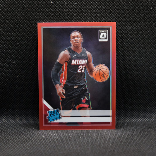 2019-20 Kendrick Nunn Donruss Optic #193 Rated Rookie Red Prizm /99 (Error Card)