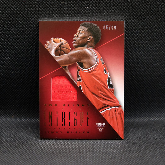 2012-13 Jimmy Butler Panini Intrigue Top Flight Rookie Jersey /99
