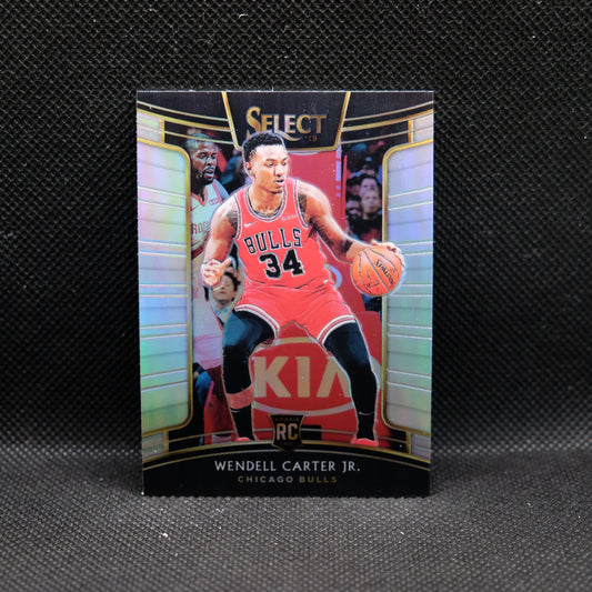 2018-19 Wendell Carter Jr. Select #65 Silver Prizm Rookie Card
