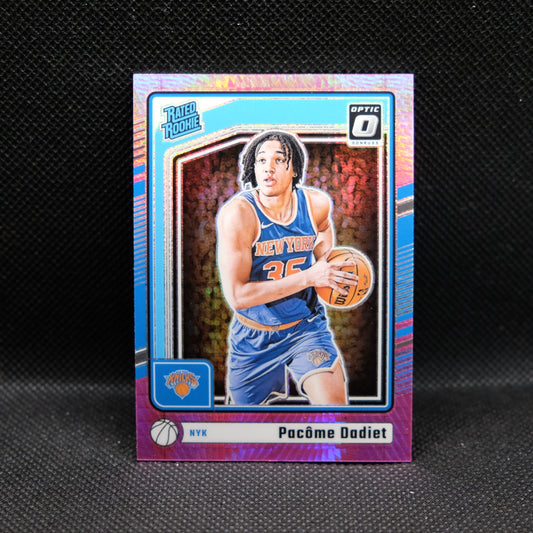 2024-24 Pacome Dadiet Donruss Optic Rated Rookie Pink Hyper Prizm