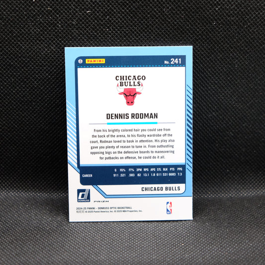 2024-24 Dennis Rodman Donruss Optic #241 Hyper Pink Prizm