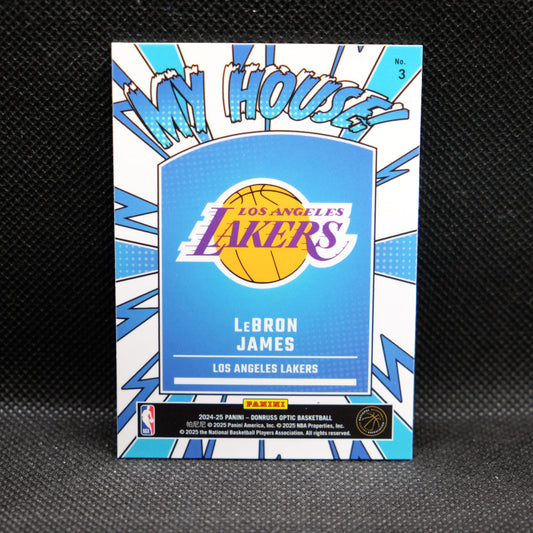 2024-24 LeBron James Donruss Optic My House