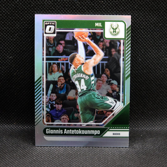 2024-24 Giannis Antetokounmpo Donruss Optic #176 Silver Prizm