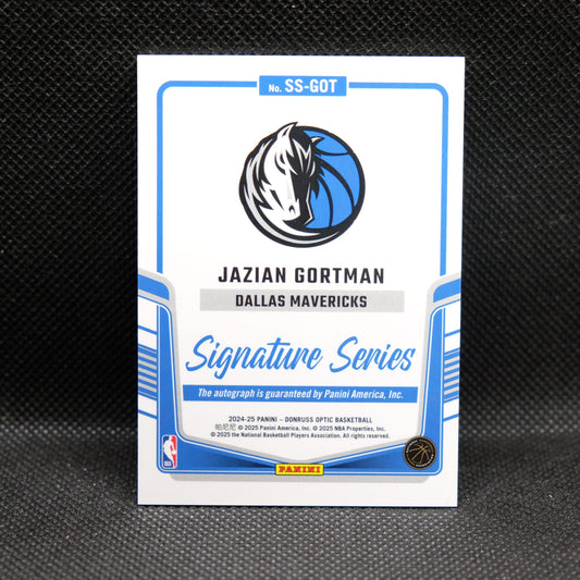 2024-24 Jazian Gortman Donruss Optic Signature Series SS-GOT