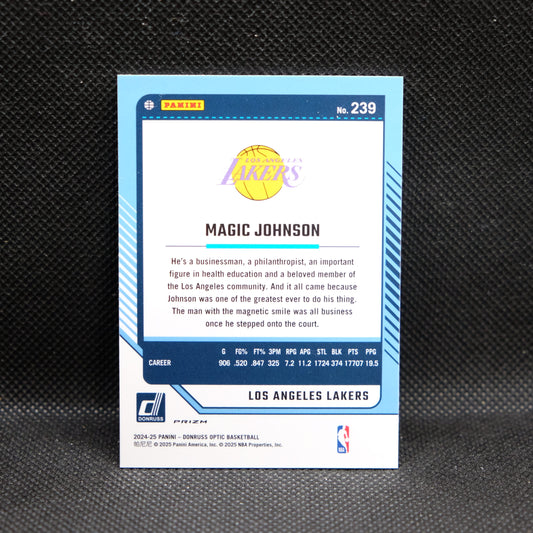 2024-24 Magic Johnson Donruss Optic #239 Silver Prizm