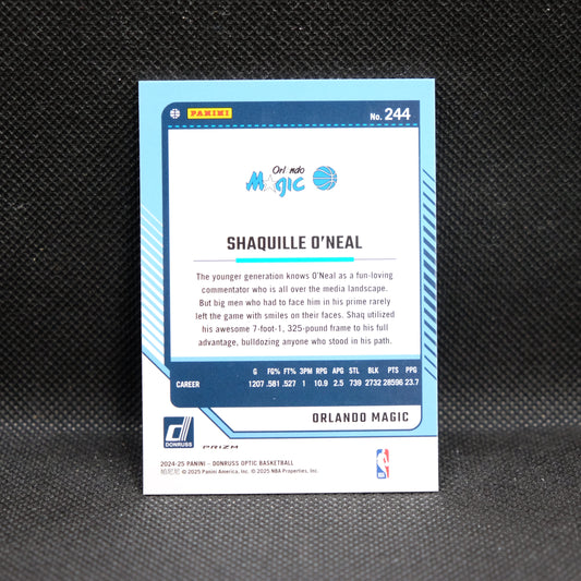 2024-24 Shaquille O'Neal Donruss Optic #244 Hpyer Pink Prizm