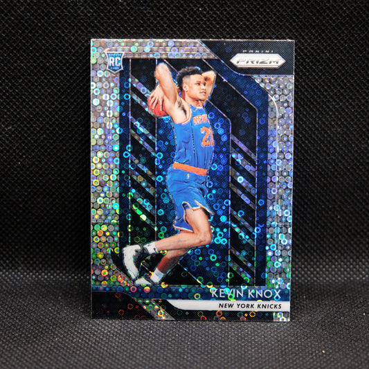 2018-19 Kevin Knox Prizm #217 Silver Fast Break Prizm Rookie Card