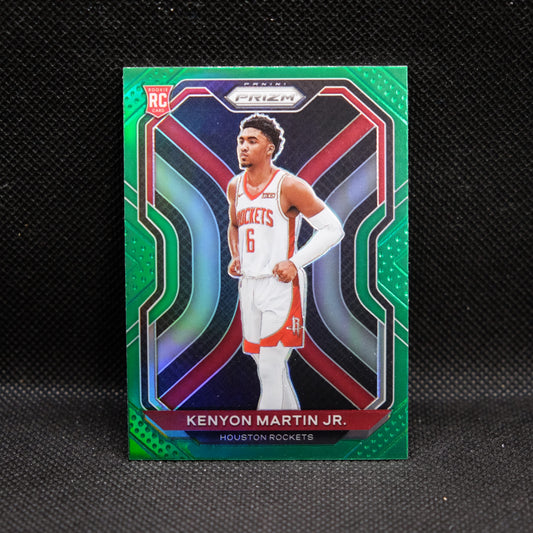 2020-21 Kenyon Martin Jr. Prizm #265 Green Prizm Rookie Card