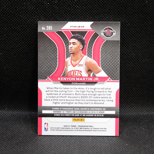 2020-21 Kenyon Martin Jr. Prizm #265 Green Prizm Rookie Card