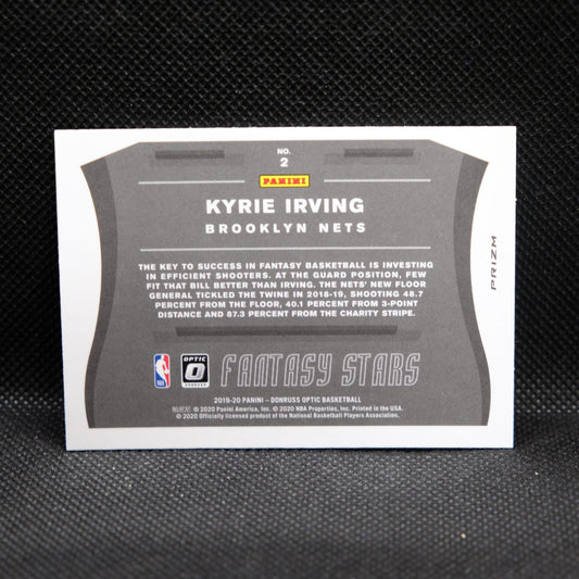2019-20 Kyrie Irving Donruss Fantasy Stars Silver Prizm