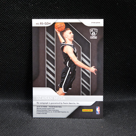 2018-19 Dzanan Musa Prizm RS-DZM Rookie Signatures Silver Prizm