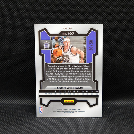 Jason Williams - 2023-24 Panini Prizm Pink Fast Break Prizm /50