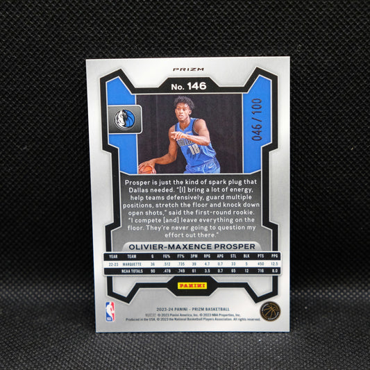 Olivier-Maxence Prosper - 2023-24 Panini Prizm Red Fast Break Prizm /100