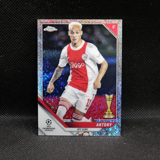 2021-22 Antony Topps Chrome UEFA UCL #31 Speckle Refractor