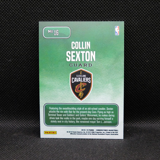 2018-19 Collin Sexton Cornerstones Downtown #16 RC