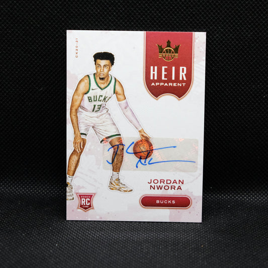 2020-21 Jordan Nwora Court Kings Heir Apparent Rookie Autograph /99 HA-JNW