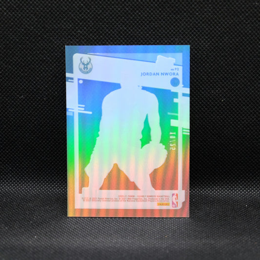 2020-21 Jordan Nwora Donruss Clearly Rated Rookie /25 #92