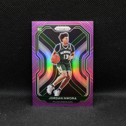 2020-21 Jordan Nwora Prizm #273 Purple Prizm /99 RC