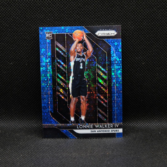 2018-19 Lonnie Walker IV Prizm #251 RC Blue Fast Break Prizm /175