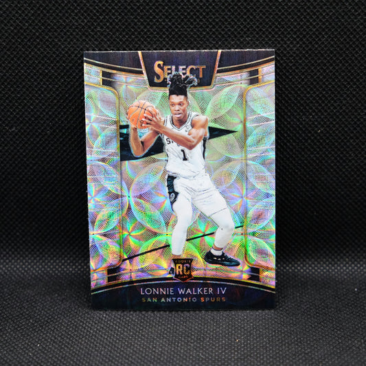 2018-19 Lonnie Walker IV Select #77 Concourse Silver Scope Prizm RC