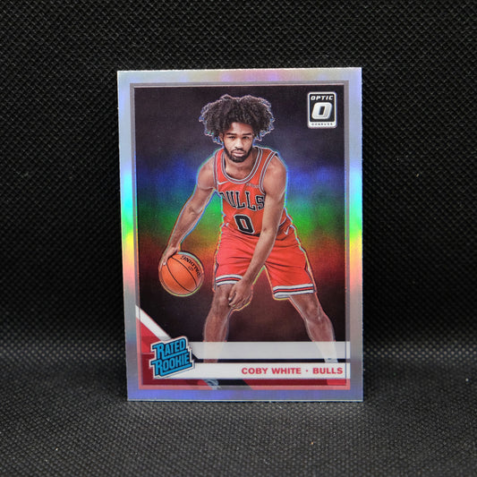 2019-20 Coby White Donruss Optic Rated Rookie Silver RC