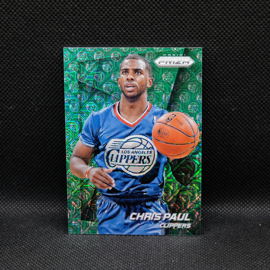 2014-15 Chris Paul Prizm #17 Green Mojo Prizm /25
