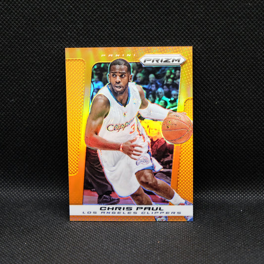 2013-14 Chris Paul Prizm #91 Orange Prizm /60