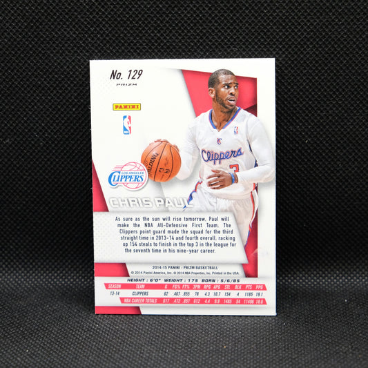 2014-15 Chris Paul Prizm #129 Red White Blue Pulsar Prizm