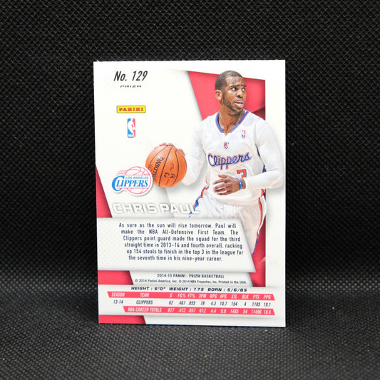 2014-15 Chris Paul Prizm #129 Silver Prizm