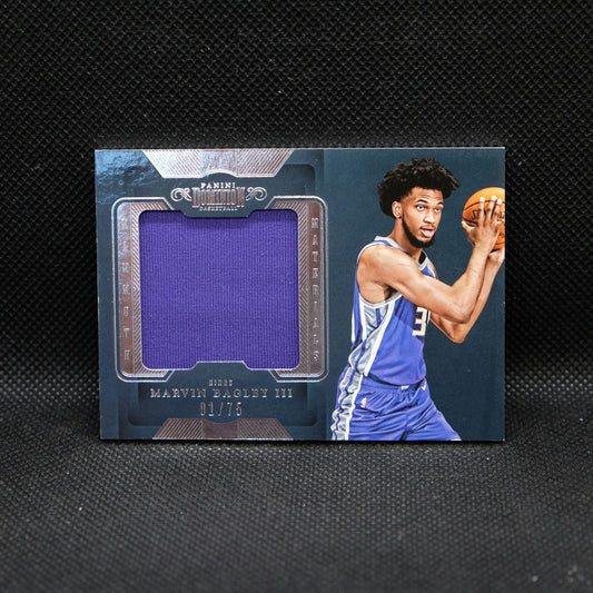 2018-19 Marving Bagley III Dominion Mammoth Materials RC /75