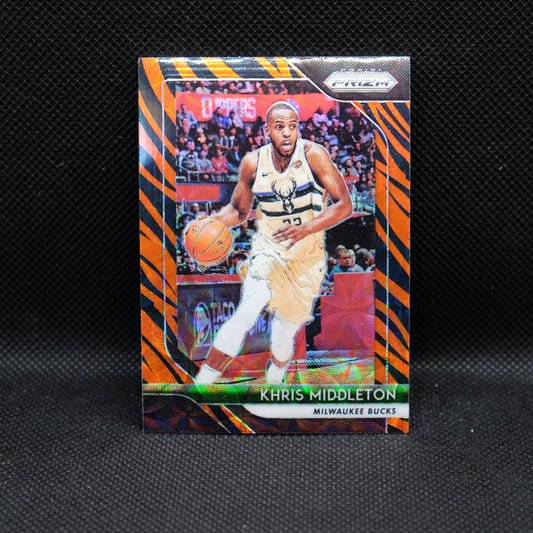 2018-19 Khris Middleton Prizm #286 Tiger Prizm